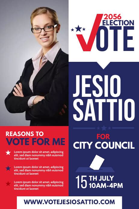 Customize Free Election Posters .